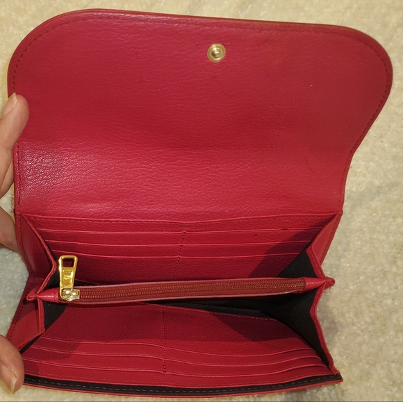 See By Chloe Wallet AUTHENTIC Red - Picture 6 of 10